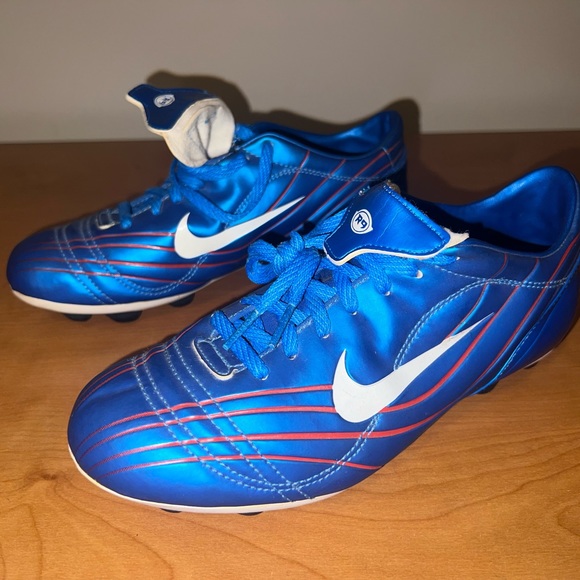 Nike JR Pace Vapor VT FG R9 5.5Y Youth Soccer Cleats 307750 411 SUPER RARE - Picture 3 of 6